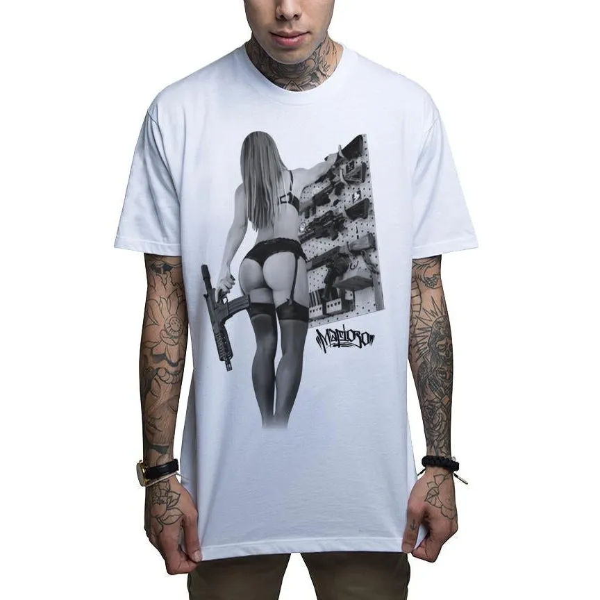 Assassin White Mens T-Shirt