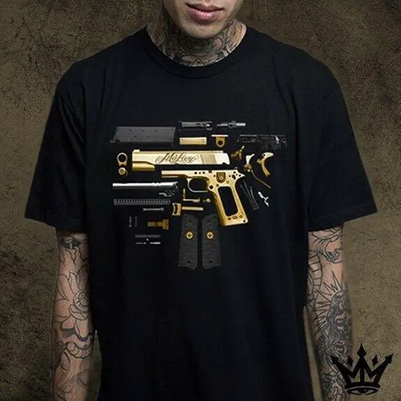 Assembly Black Mens T-Shirt