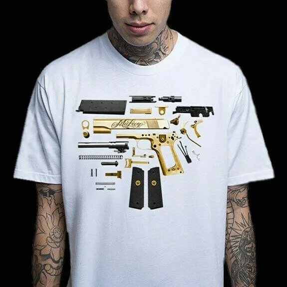 Assembly White Mens T-Shirt