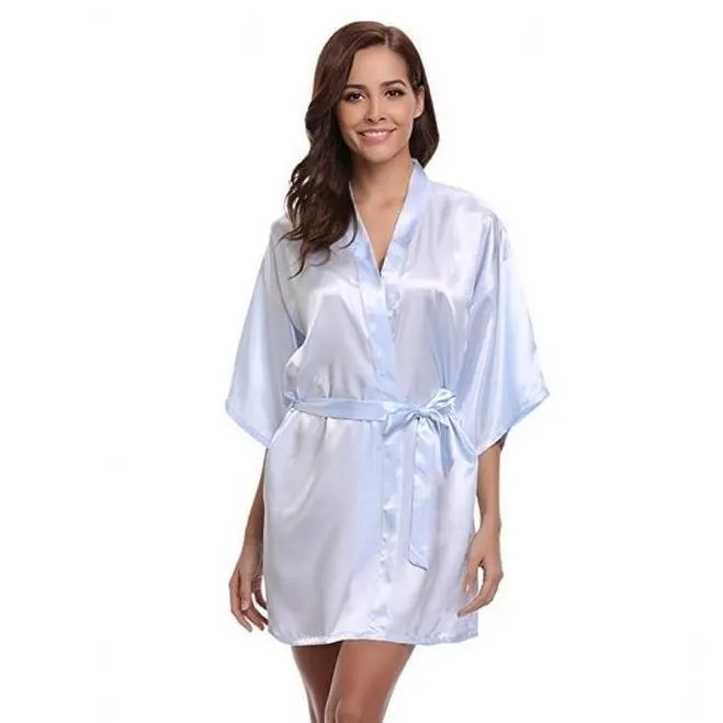 Boho Kimono - Short Satin