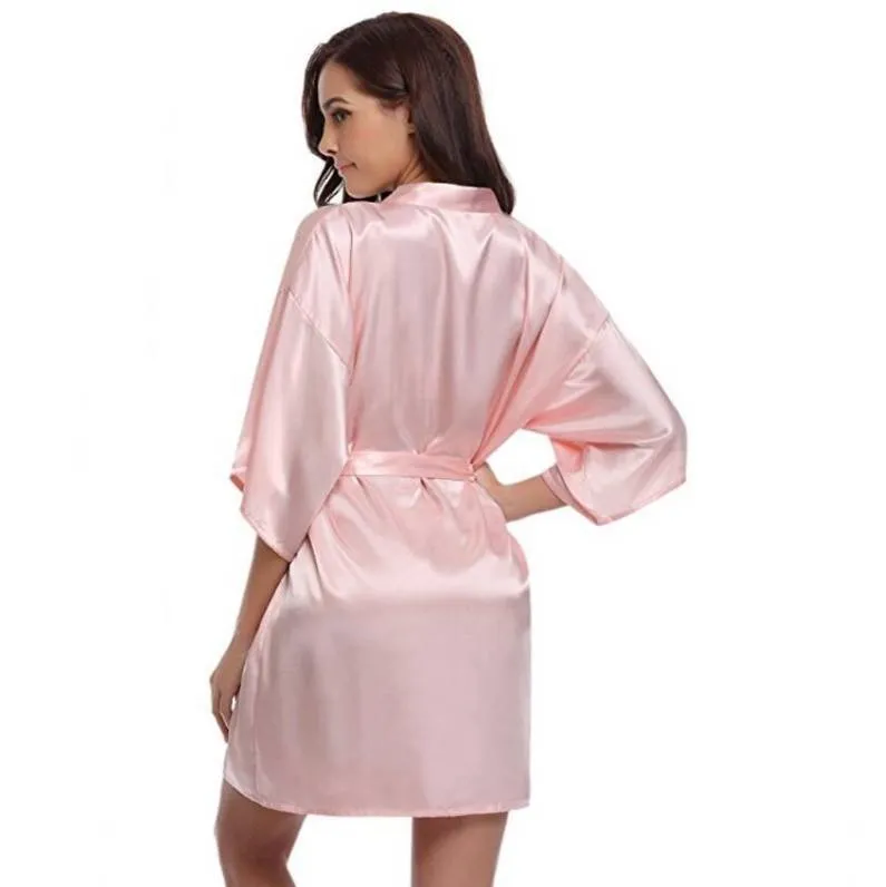 Boho Kimono - Short Satin