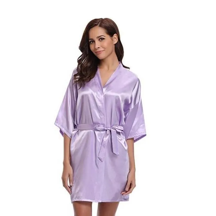 Boho Kimono - Short Satin