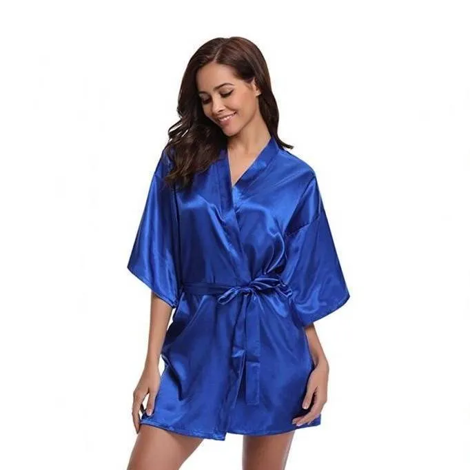 Boho Kimono - Short Satin