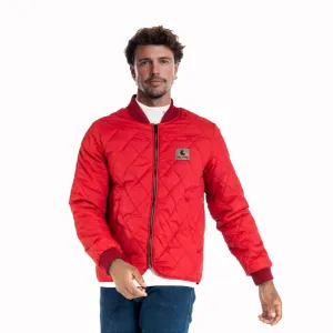 BOMBER ROJO slim fit
