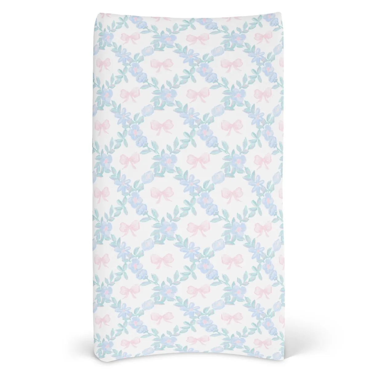 Changing Pad Cover | Floral Bows
