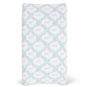 Changing Pad Cover | Floral Bows