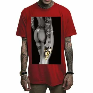 Goldie Red Mens T-Shirt