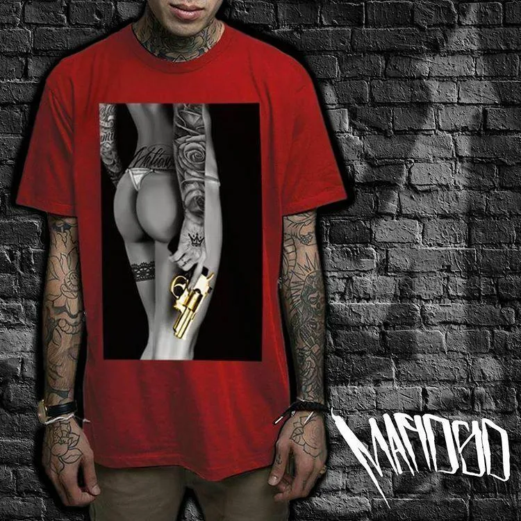 Goldie Red Mens T-Shirt