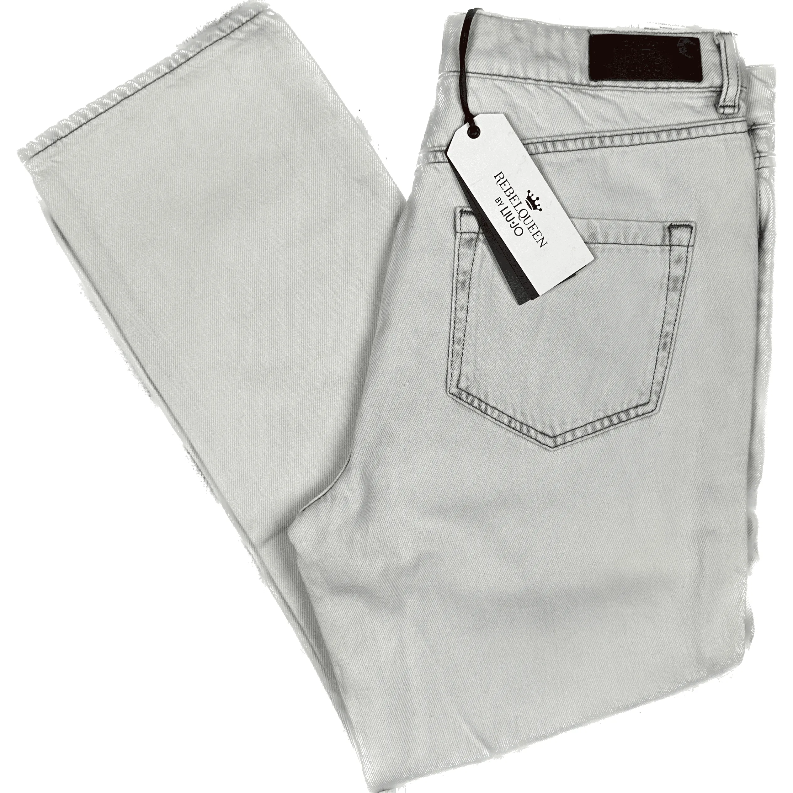 NWT - LUI-JO Italian Bleached 'Lungo' Easy Fit Fit Jeans -Size 30