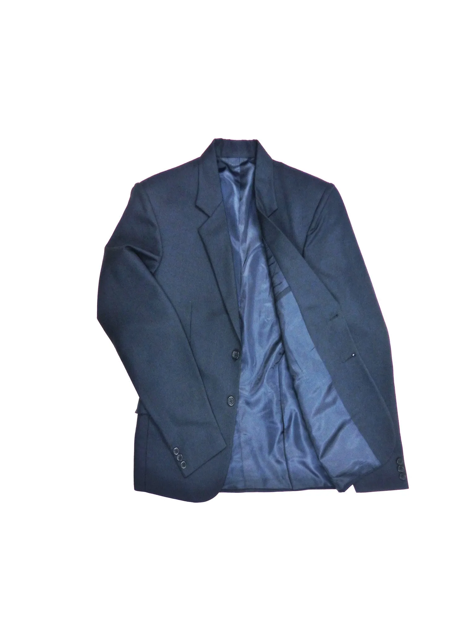 Slim Fit Suit Jacket - Navy