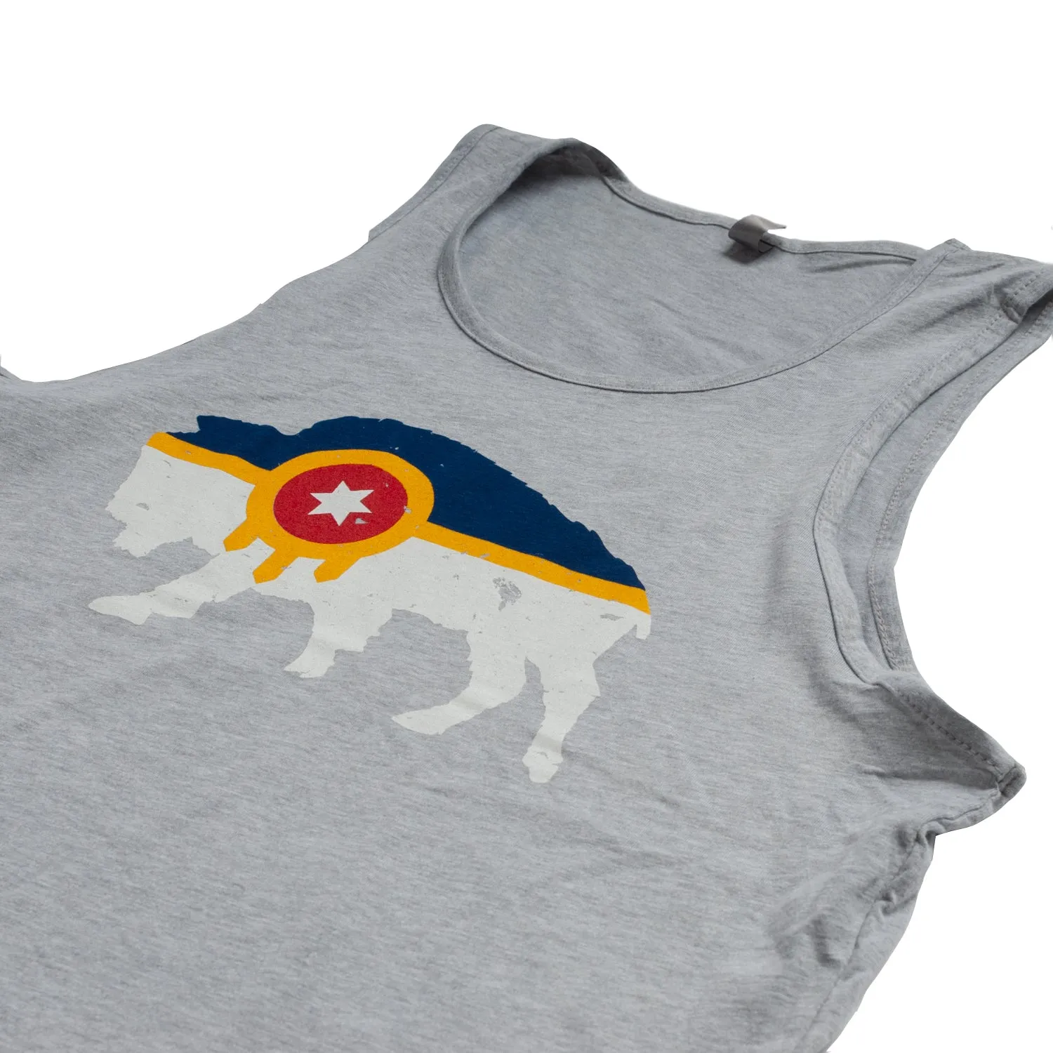Tulsa Bison Flag Tank