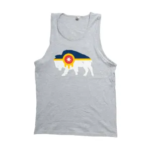 Tulsa Bison Flag Tank
